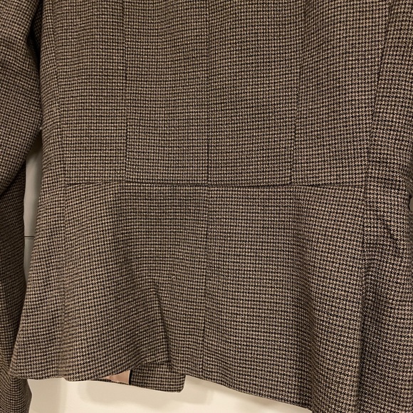 H&M Brown Houndstooth Blazer 2 - Picture 5 of 6